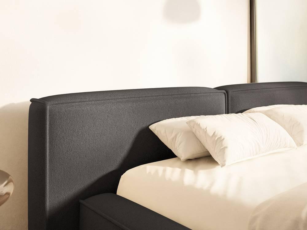 Bedframe Remera laag chenille 200 x 200 cm