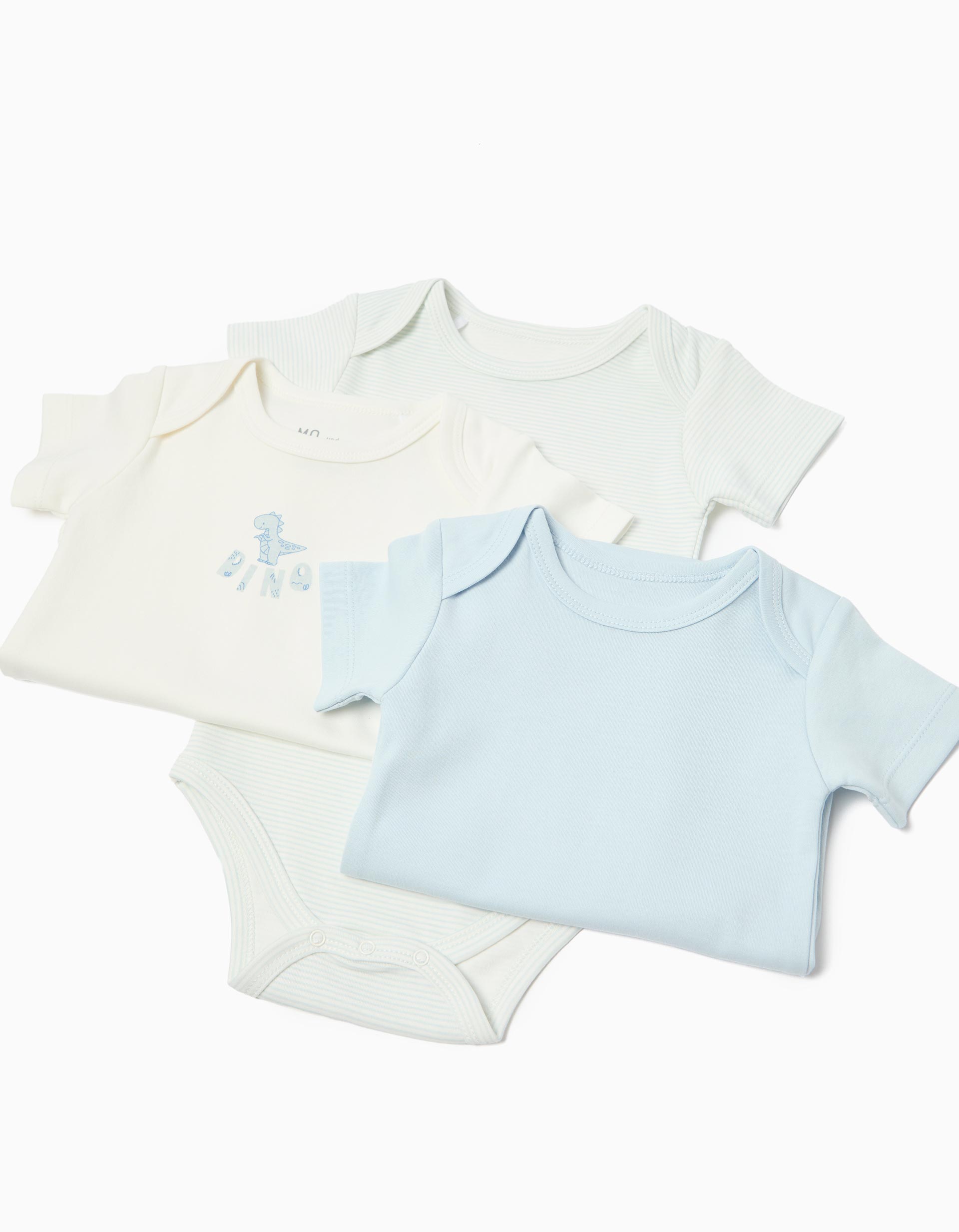 Pack 3 Bodies, Menino, Multicor