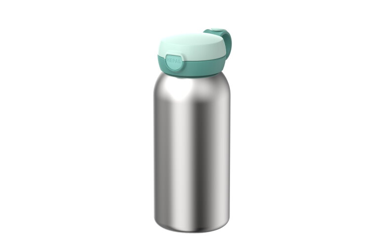 Campus RVS drinkfles met flipdop 600 ml - Cool mint