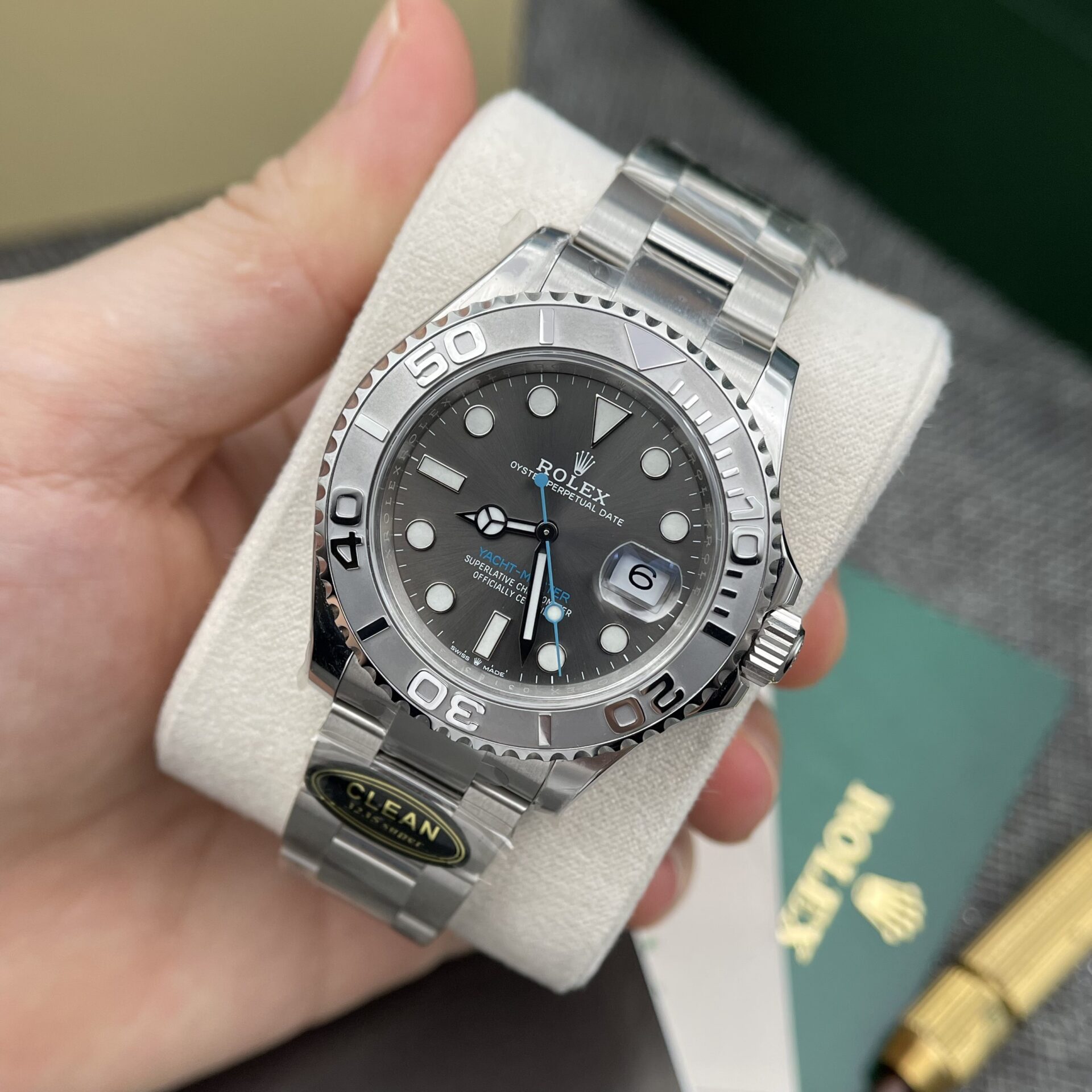 Rolex Yacht-Master 116622 904L Steel Grey Dial 40mm Oyster Super Clone