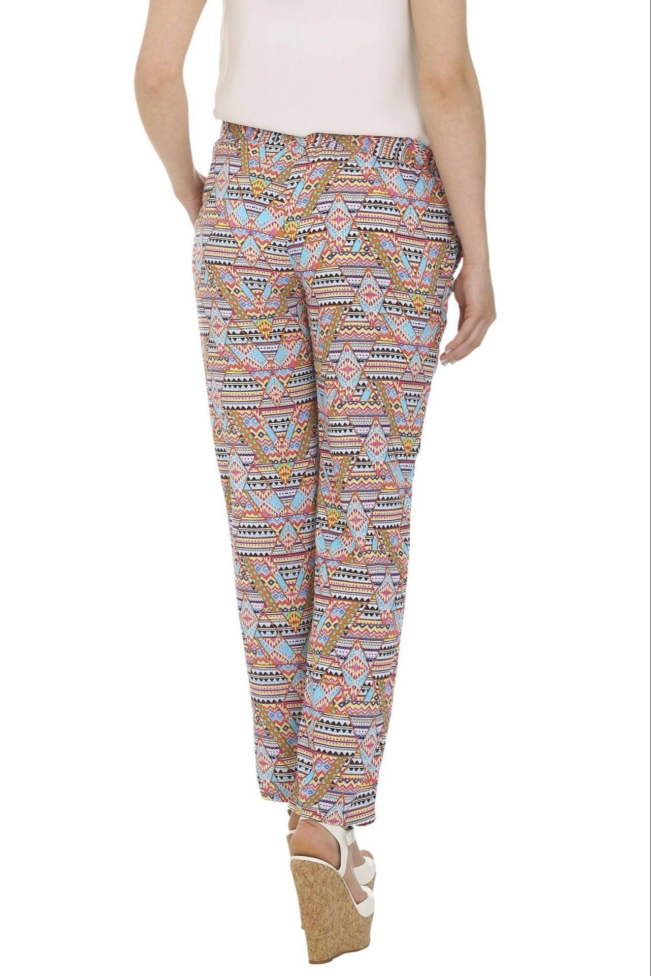 Cutie London Comfortable Printed Holiday Trousers