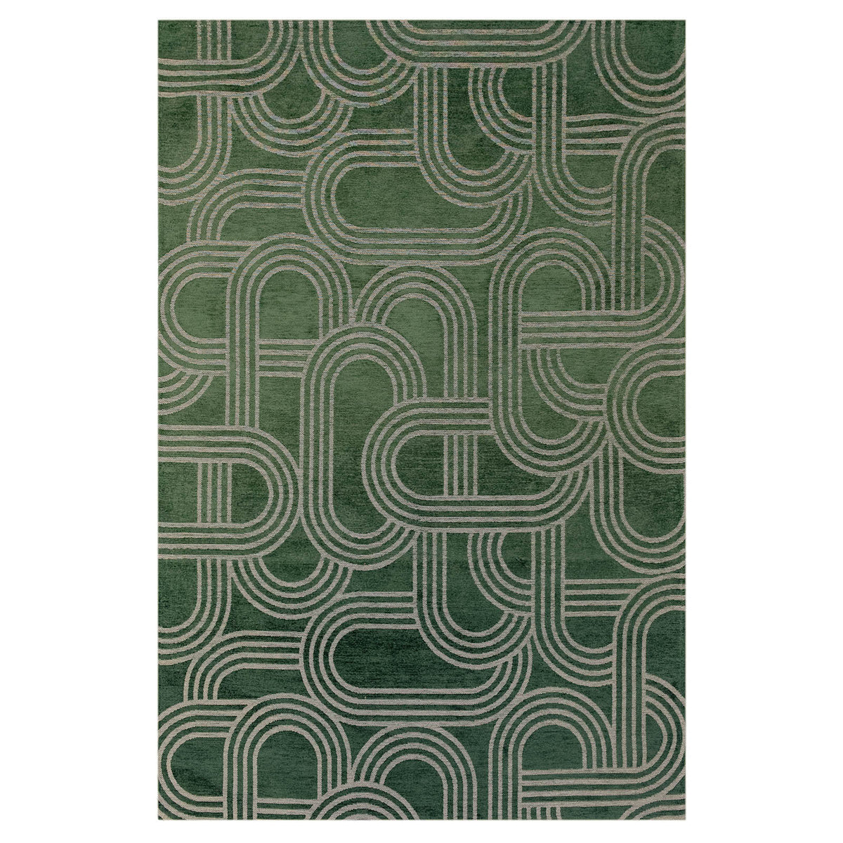 Lola&Moi vloerkleed Green Dream - groen - 170x240cm