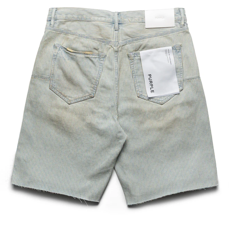 Purple Brand Hickory Denim Shorts - Light Indigo