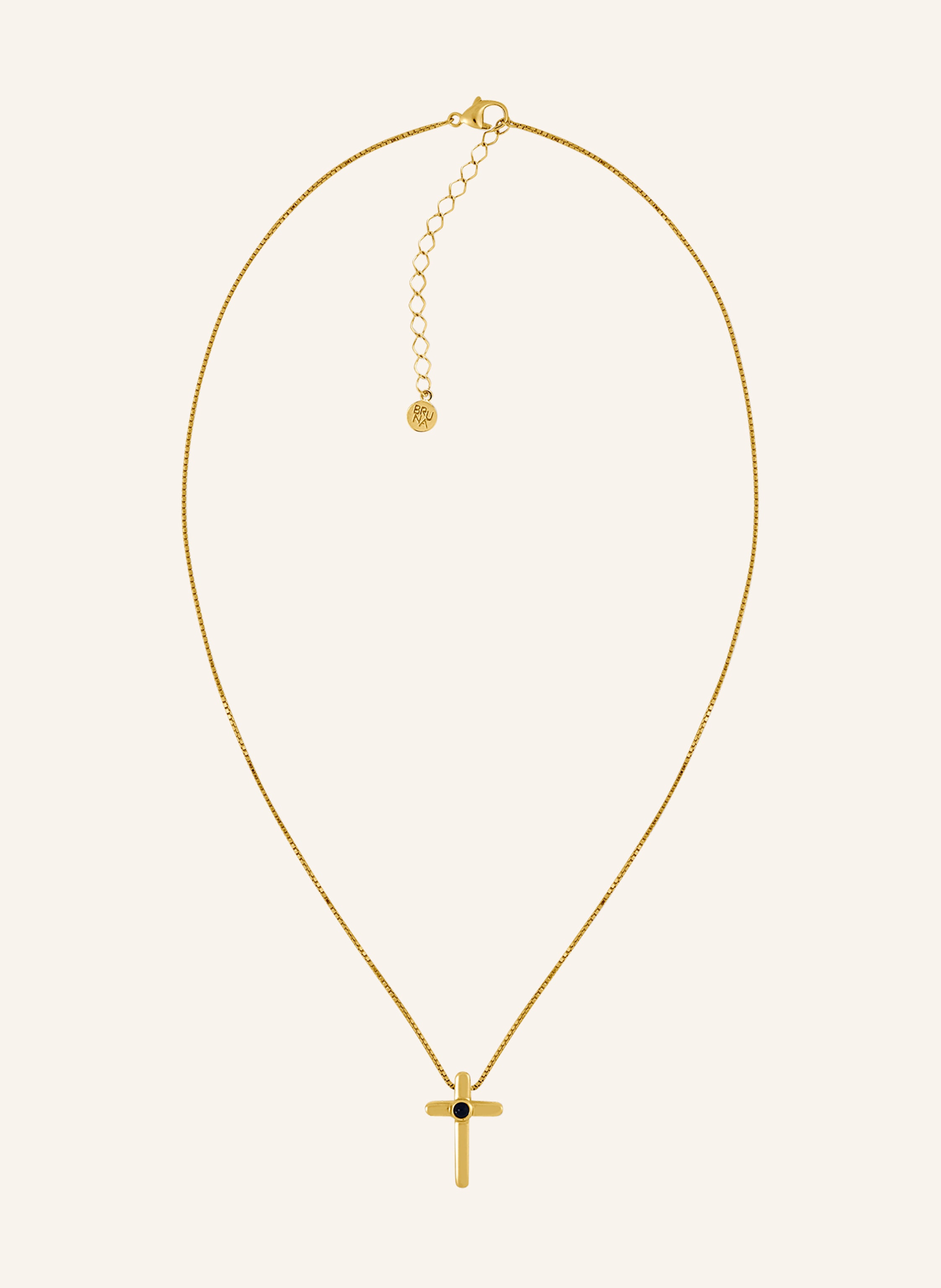 BRUNA The Label Halskette ASSISI mit Onyx