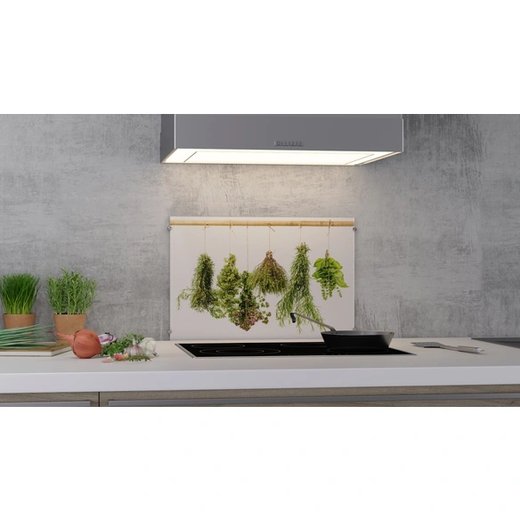 Glasboard »Dried Herbs«, mehrfarbig, Glas