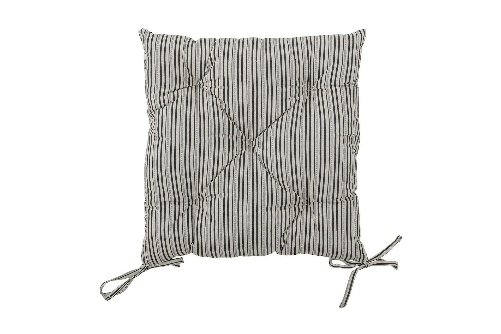 ABIHA - Coussin en coton avec rayures 45x45 cm