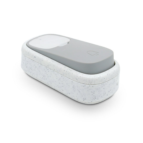 Bouton d'appel supplémentaire sans fil sans pile pour le carillon Bamboo - Bamboo Push - Avidsen - 102503