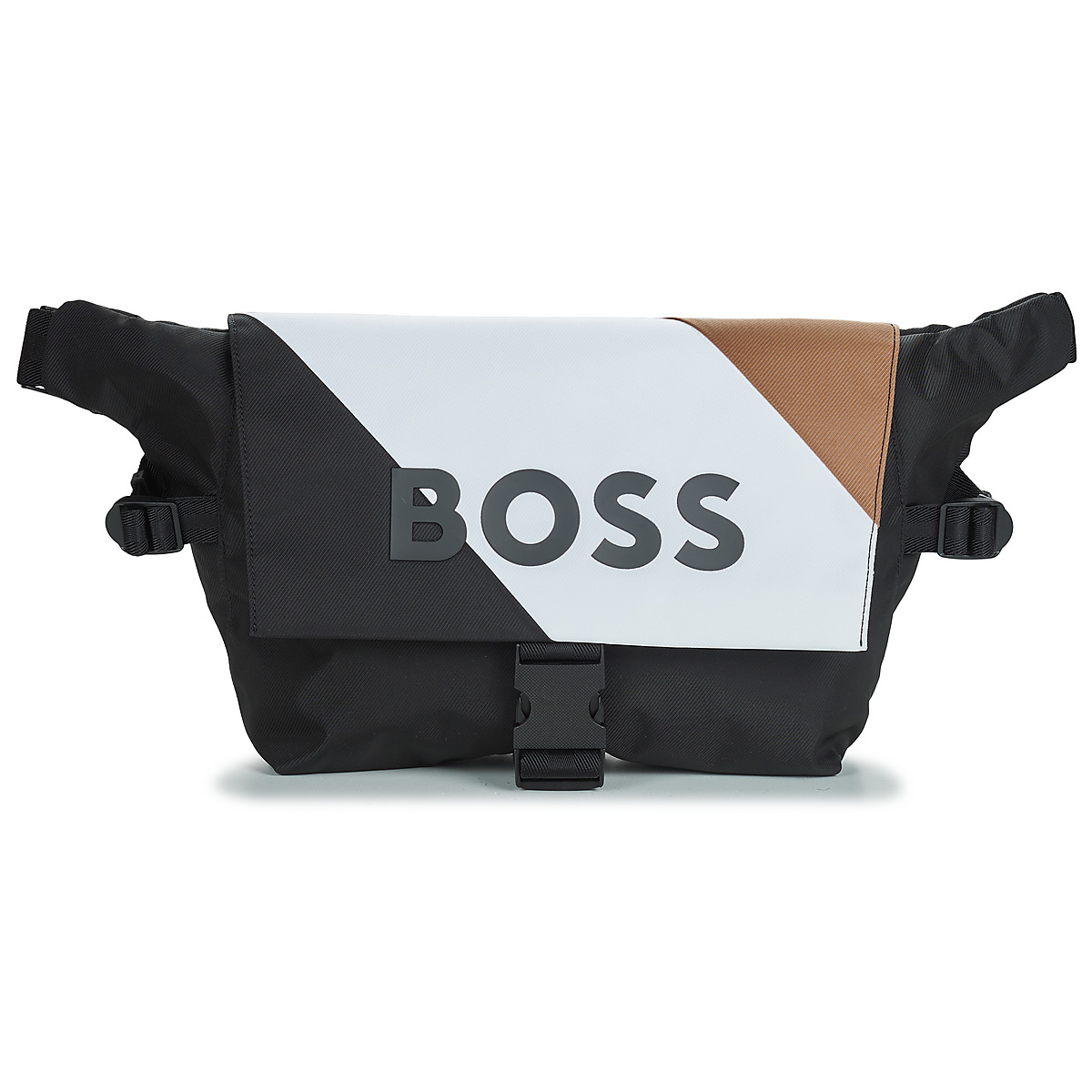 BOSS - Catch 2.0 T_Messenge - Black / White / Camel