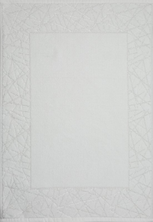 Dywanik łazienkowy 50x70 Nika biały bawełniany 700 g/m2