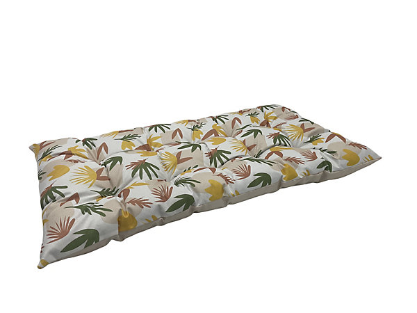 Matelas de sol fleuri multicouleurs L.120 x l.60 x ep.5cm Ornami