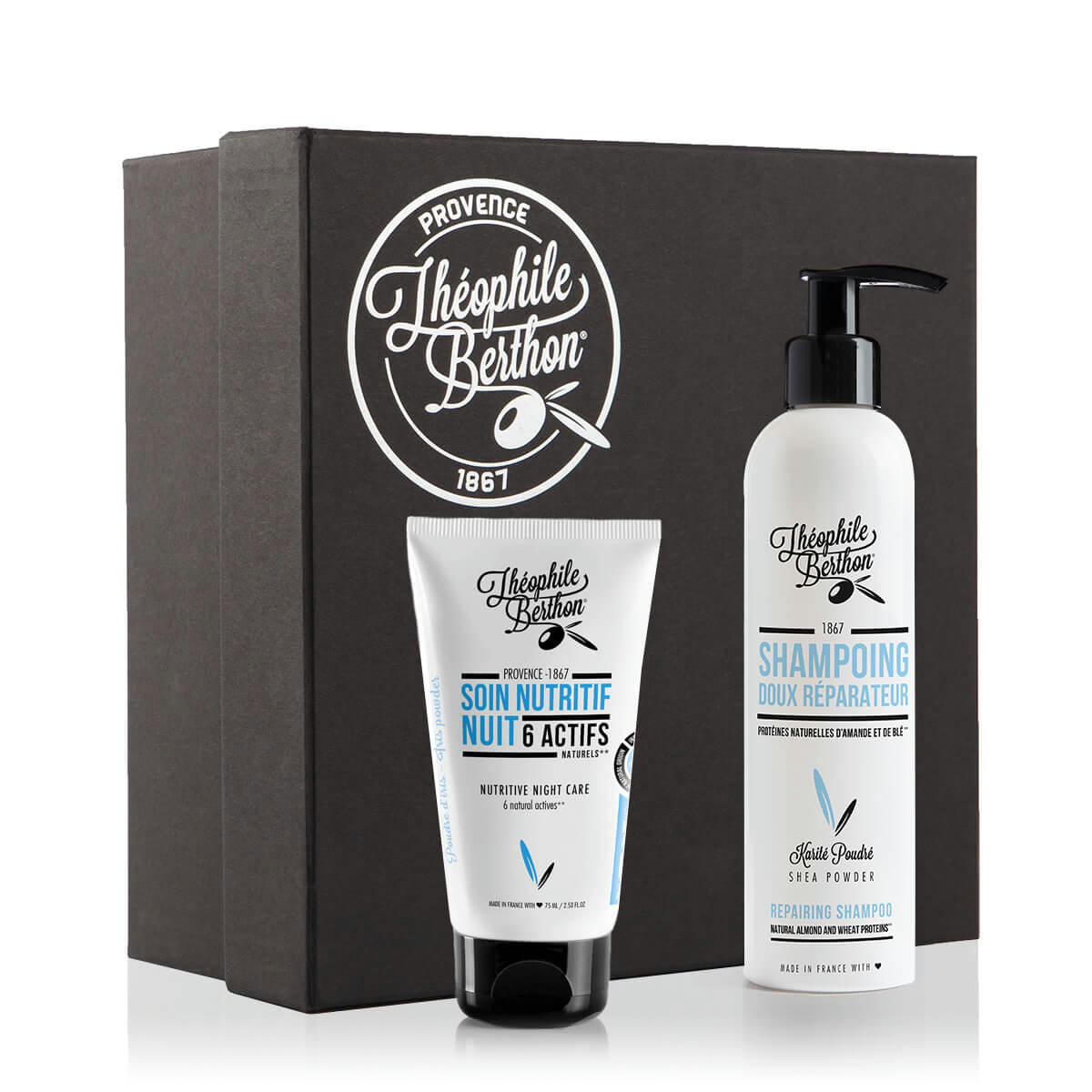 COCOON - Coffret shampoing sans sulfate et soin masque visage