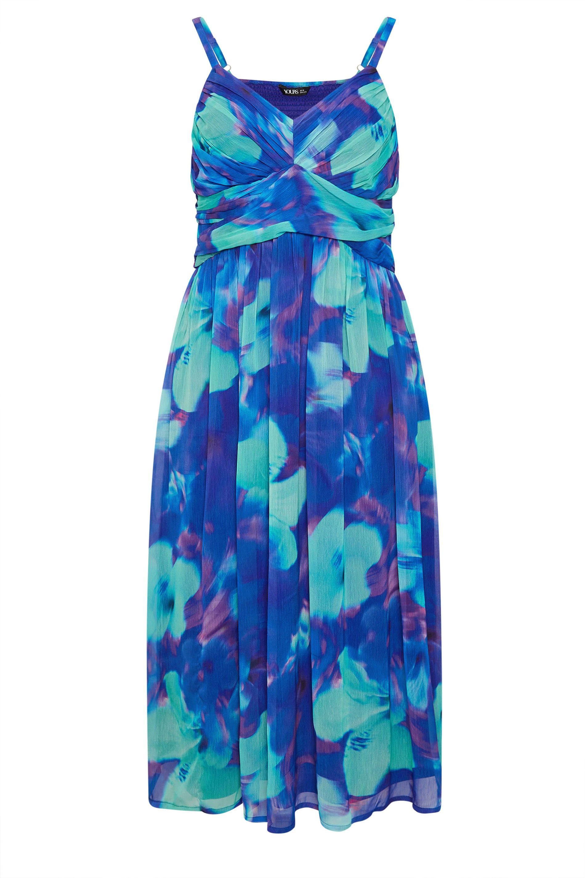 Yours Floral Chiffon Maxi Dress
