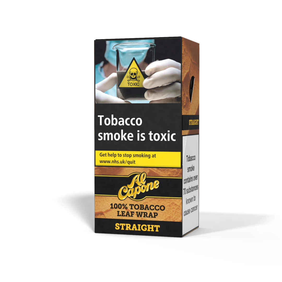Al Capone Straight Blunt Wrap Box of 20