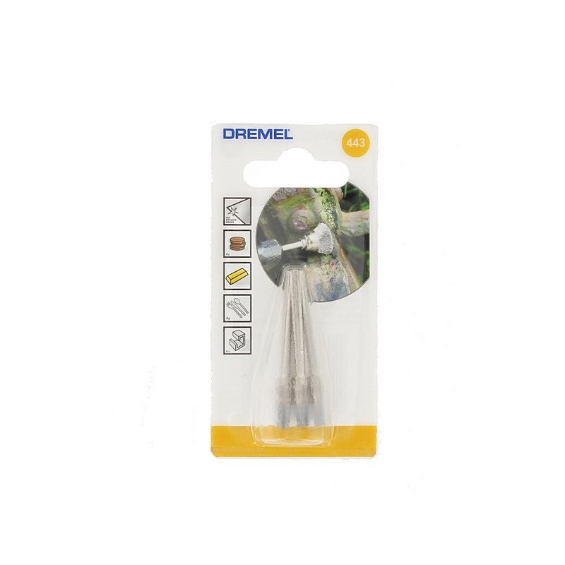 Brosses en acier 3,2 mm 3 pièces DREMEL