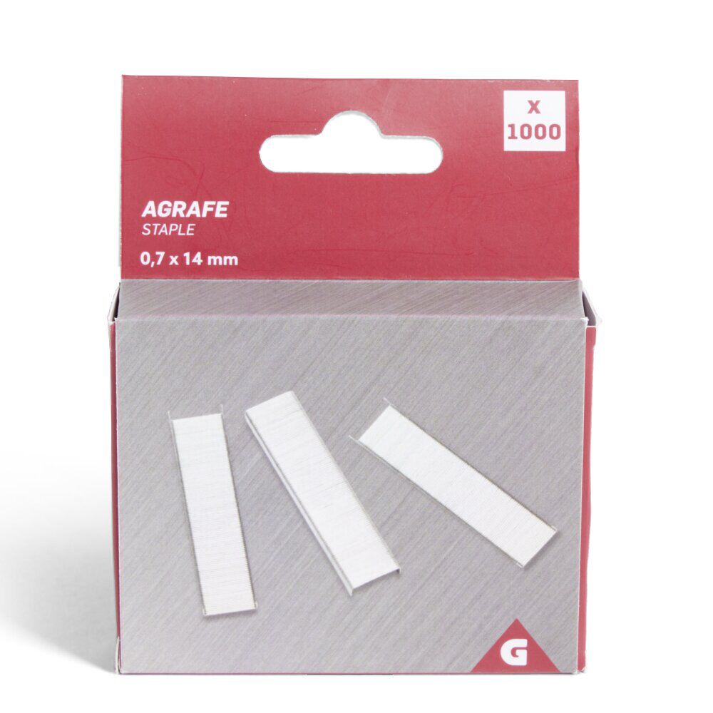 Agrafes 14mm x1000