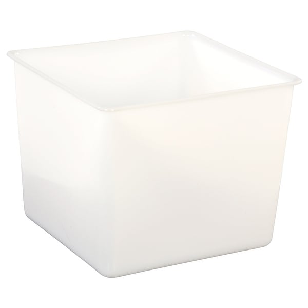 Tot Mate TM7519R.S0000 Small Opaque Bin - 10 5/8" x 10" x 8 1/2" - 5/Pack