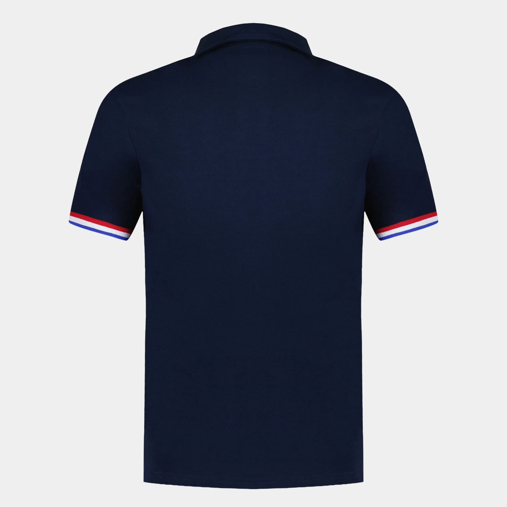 Polo avec détails tricolores