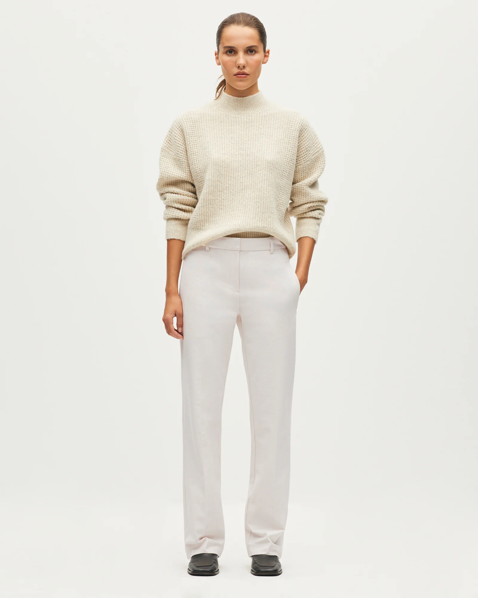 Pantalon droit ajusté COLETTE