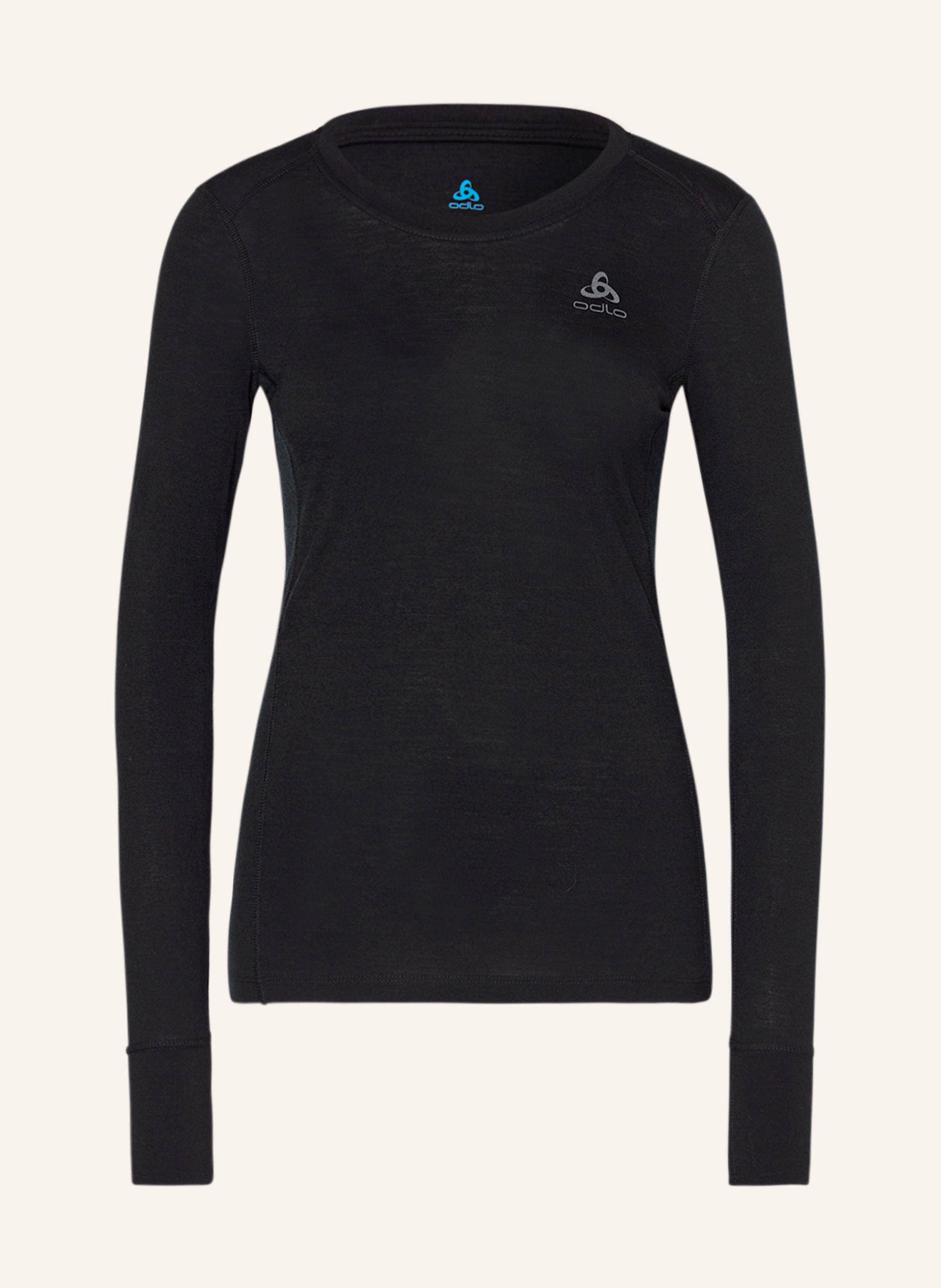 odlo Funktionswäsche-Shirt NATURAL MERINO 200 aus Merinowolle