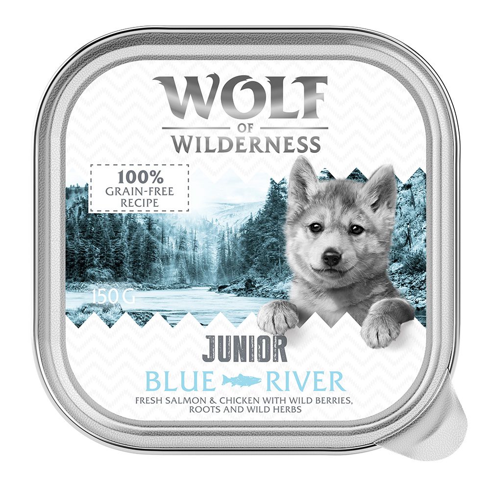 Wolf of Wilderness Junior Duo Protein Recipe Trays