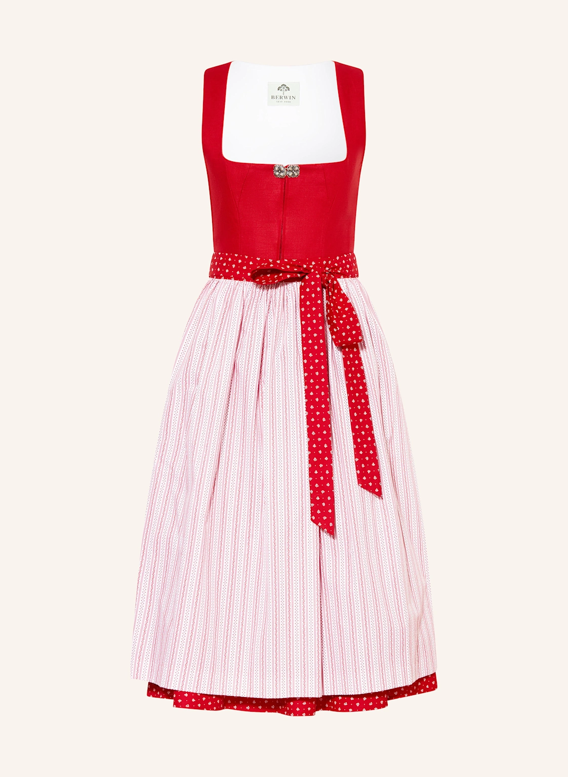 BERWIN & WOLFF Dirndl mit Leinen