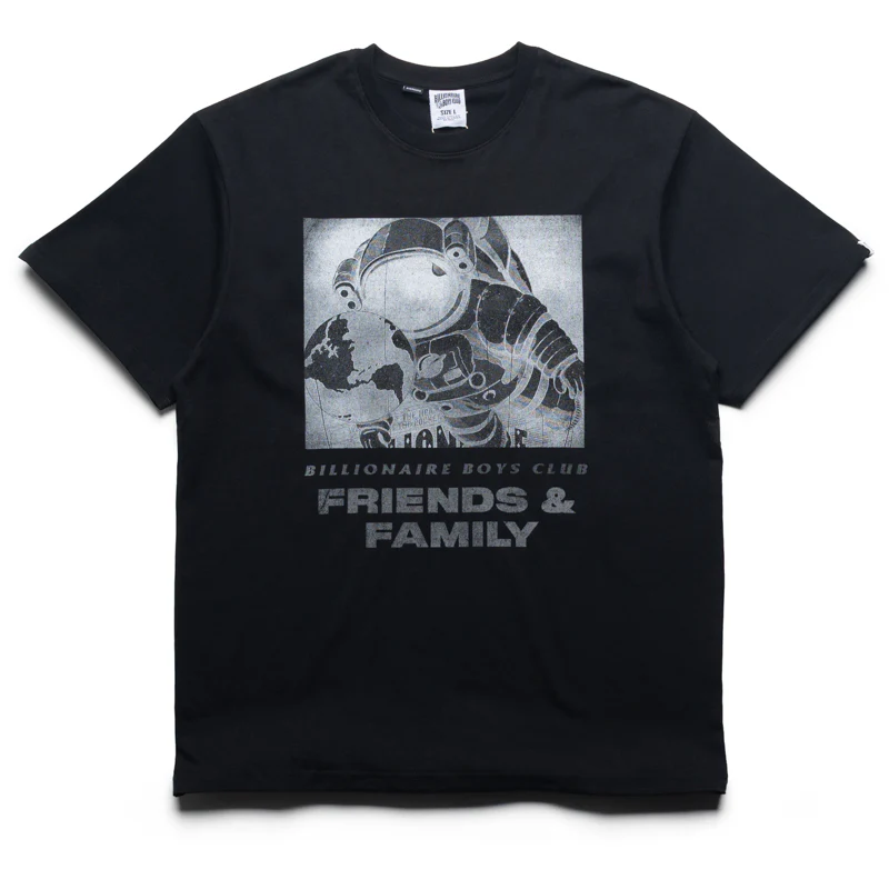 Billionaire Boys Club Friends And Family Knit Tee - Black