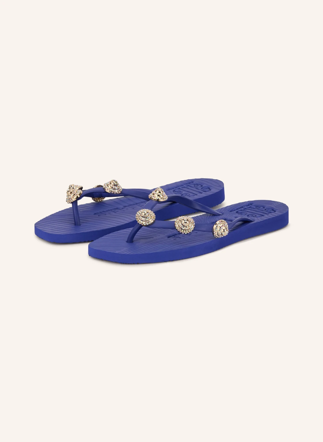 SLEEPERS Flip-Flops TAPERED mit Schmucksteinen