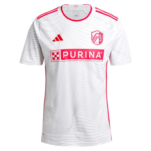 Marcel Hartel St. Louis City SC adidas 2024 The Confluence Kit Replica Player Jersey - White