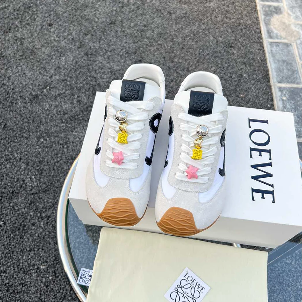 Loewe Flow Runner in nylon and suede