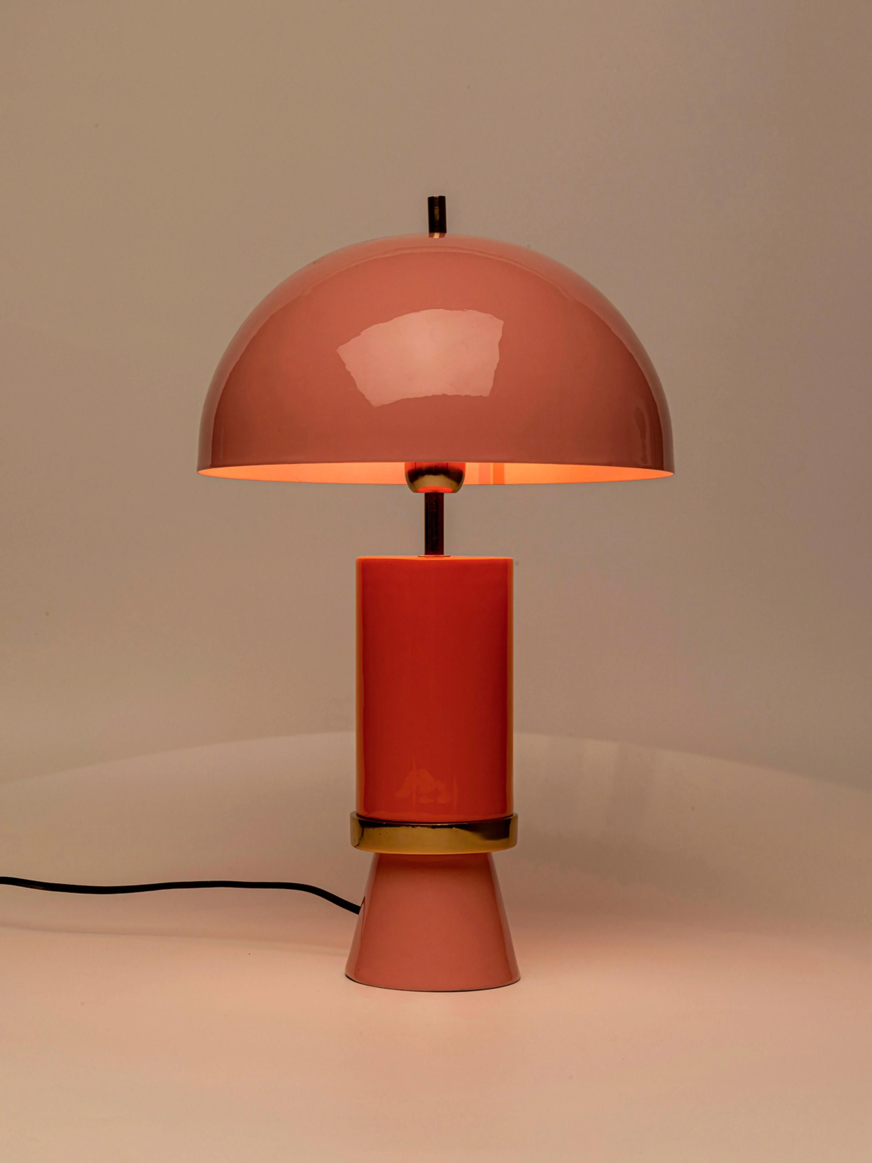Große handgefertigte Tischlampe Josy