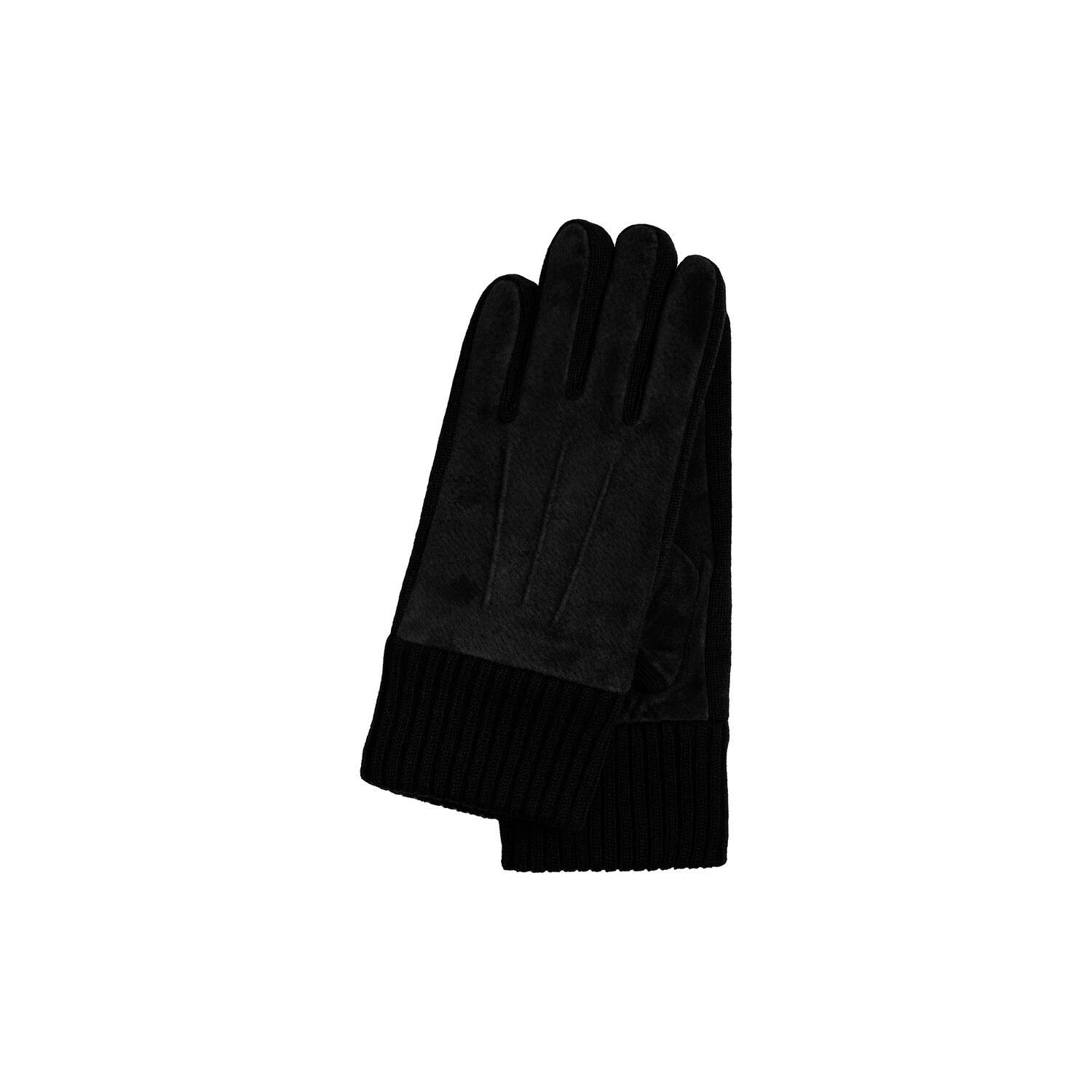 Stand l&aelig;derhandske, black