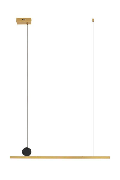 MOOSEE lampa wisząca WAND 80 złota