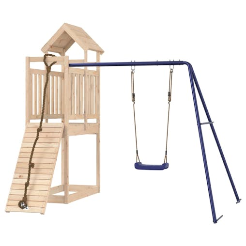 NNEVL Outdoor Playset Solid Wood Pine