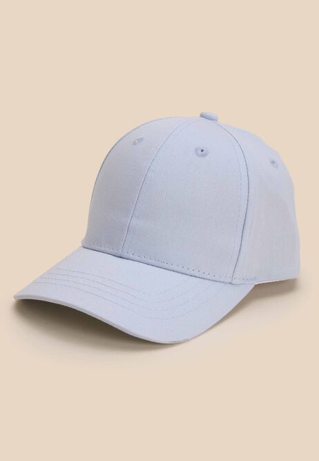 Girls Blue Cotton Baseball Cap