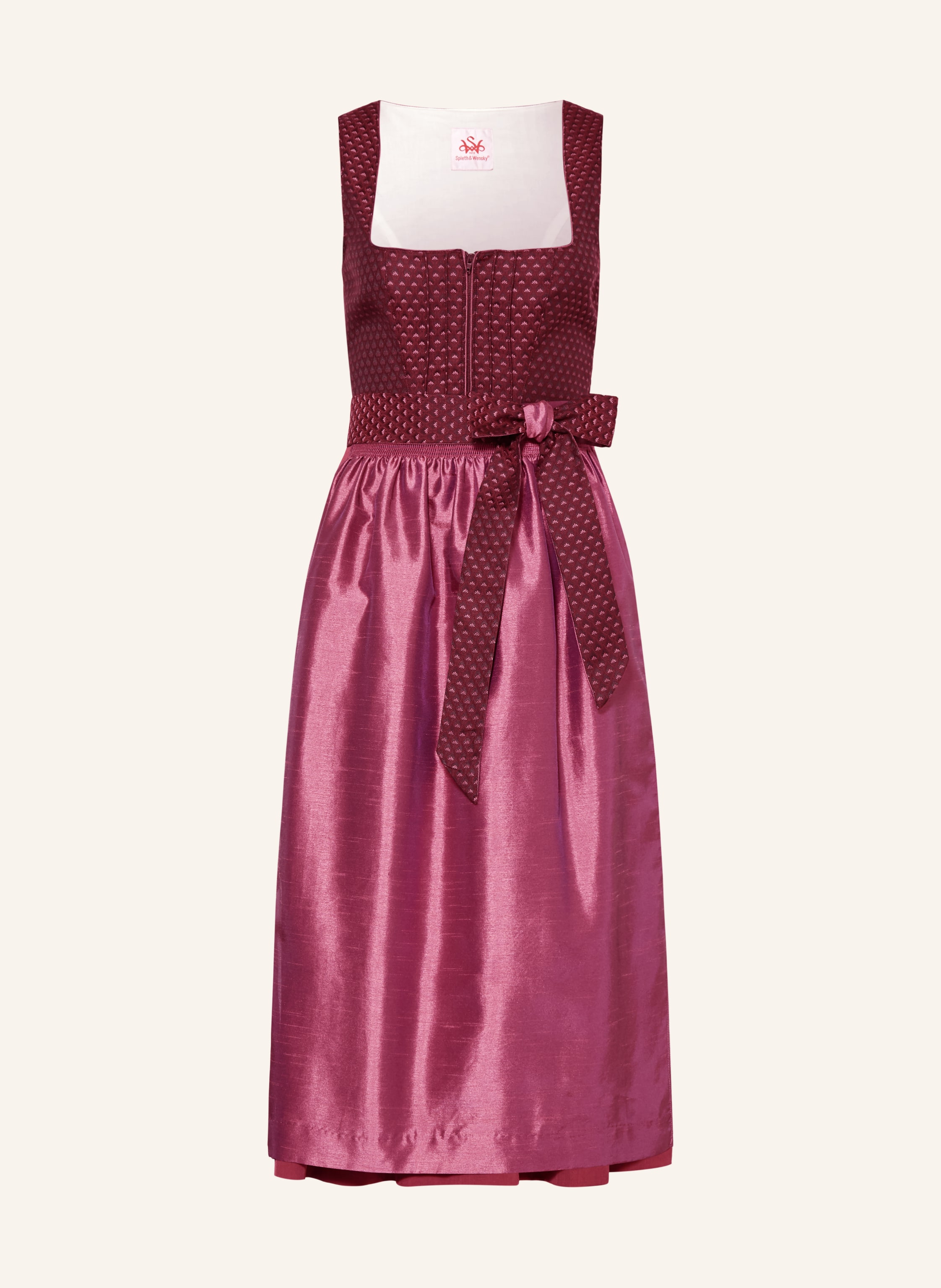 Spieth & Wensky Dirndl HOLUNDER im Materialmix