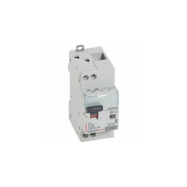 410727 LegrandDisjoncteur Différentiel 25a Type Ac 300ma - Courbe C - Dx34500 1p n