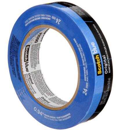 3M ScotchBlue Original Multi-Surface Painter's Tape, UV-Resistant, Blue, 0.94-in x 60-yd