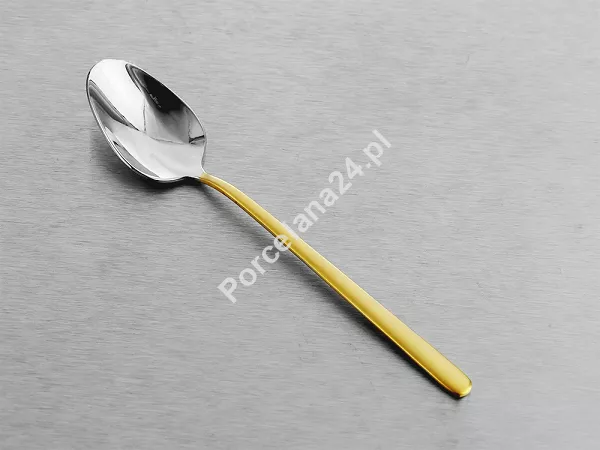 Komplet sztućców 65 cz. na 12 osób Hisar - Bahama Gold Satin (4.0/3.0mm) matowe złoto