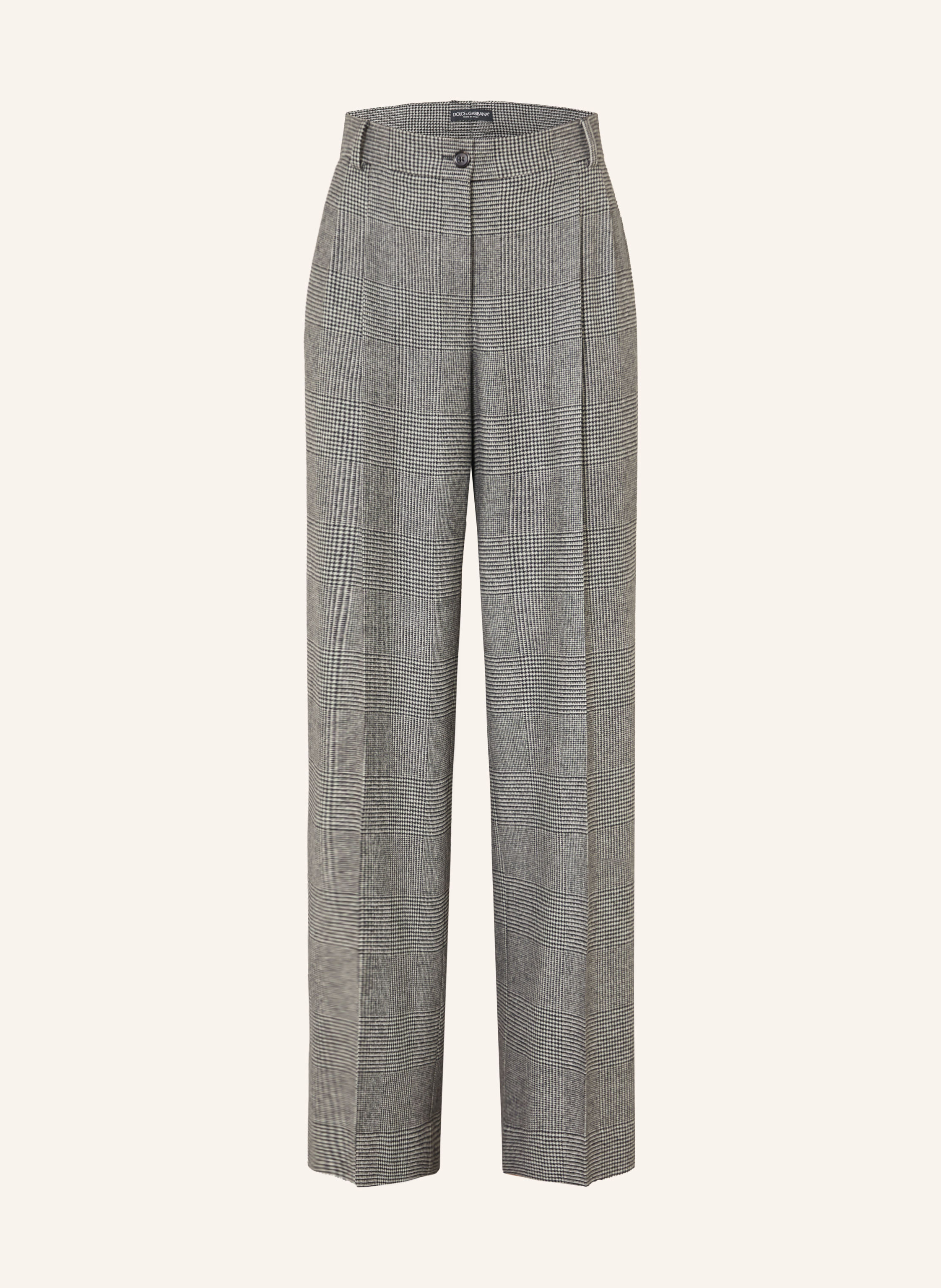DOLCE & GABBANA Marlenehose aus Flanell