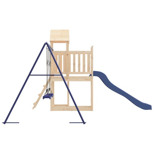 NNEVL Outdoor Playset Solid Wood Pine