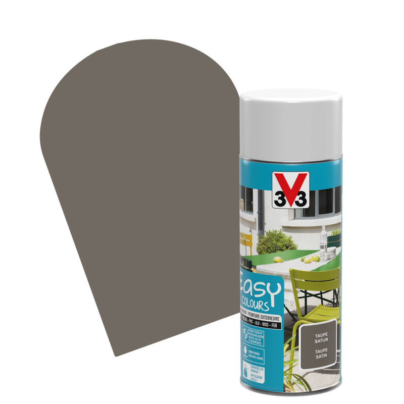 Laque Easy Colours taupe satiné 0,4 L V33