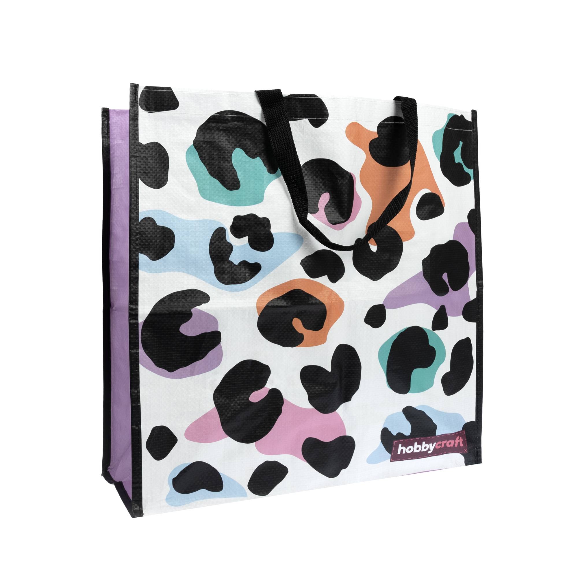 Abstract Leopard Woven Bag for Life