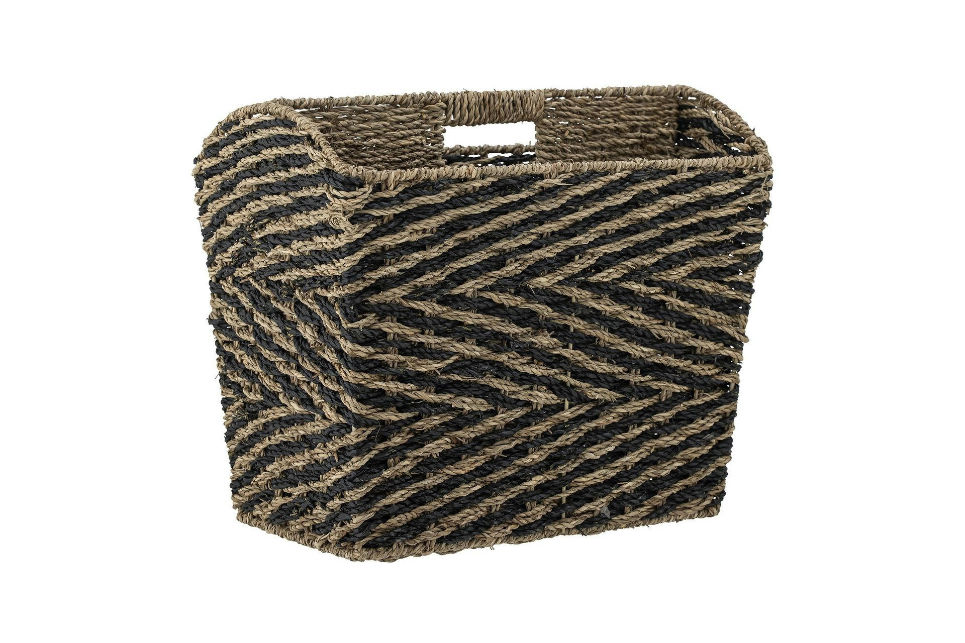 CLAUDE - Porte-revues en rotin marron