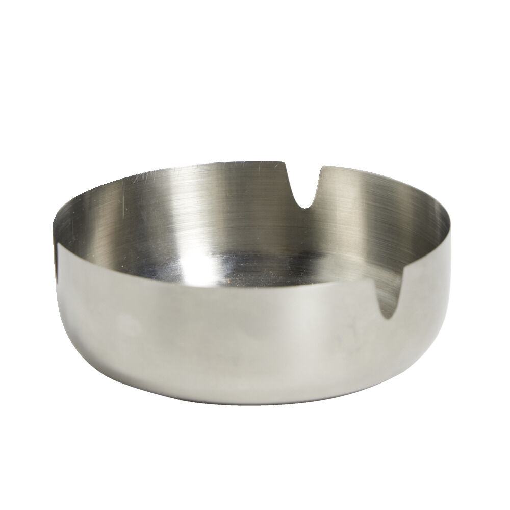 Cendrier inox 3 trous Ø9,5xH3cm