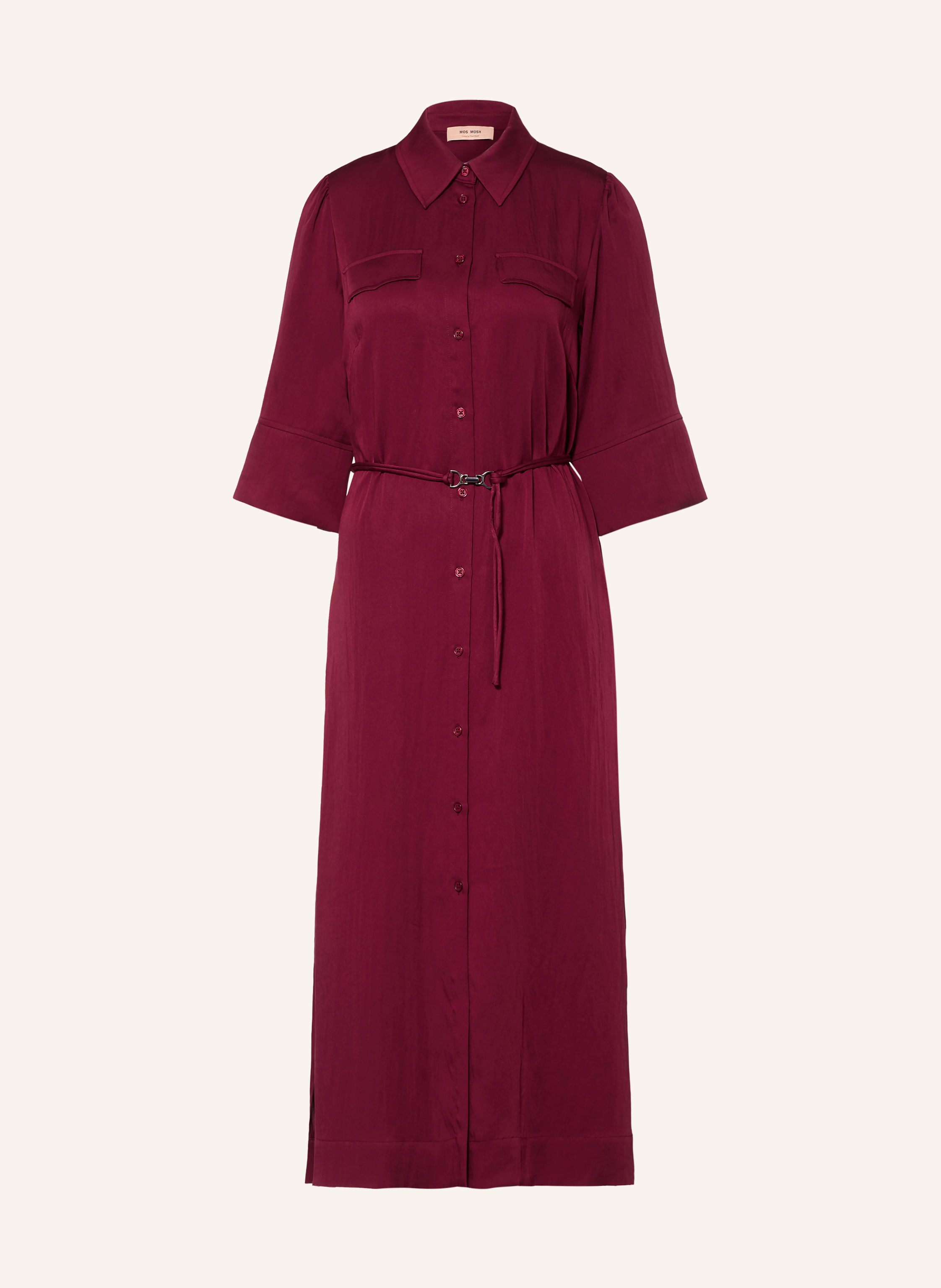 MOS MOSH Hemdblusenkleid MMRAYA mit 3/4-Arm