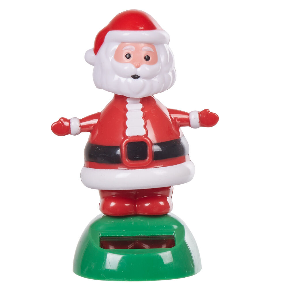 Figurine solaire père No&euml;l