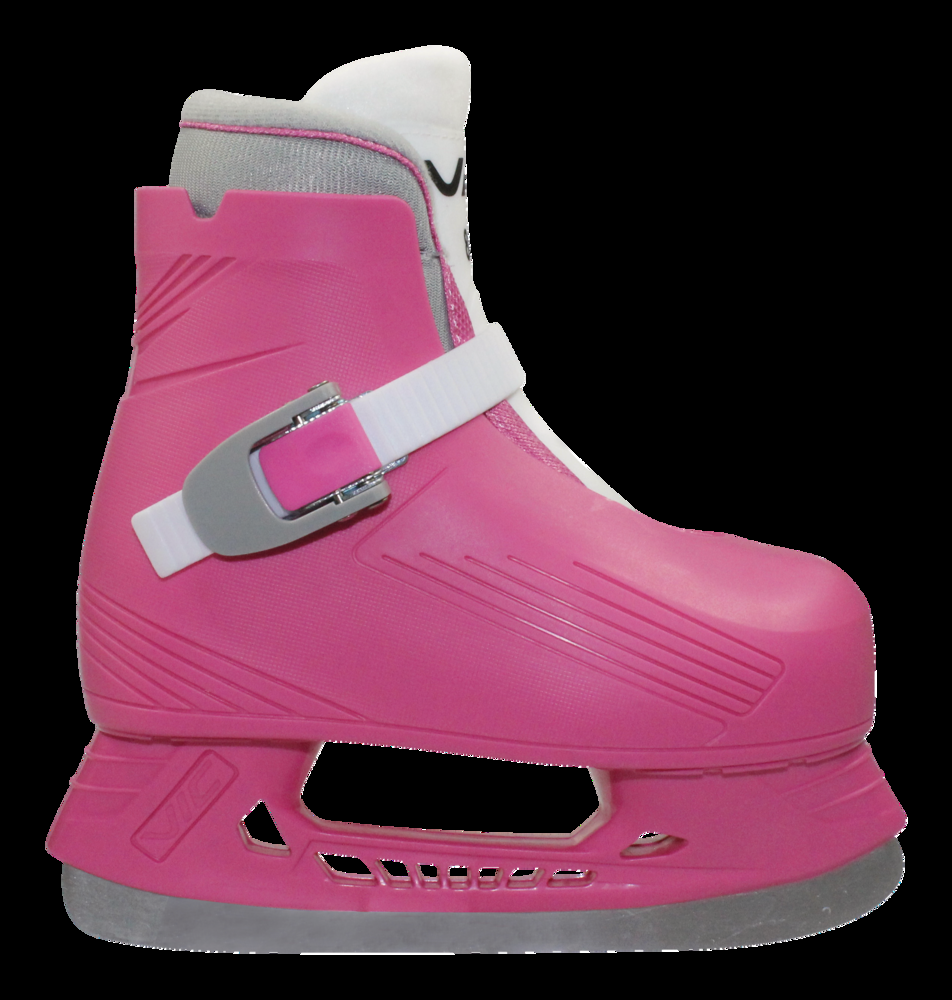 VIC Lil' Pro Recreational Ice Skates, Youth, Pink/White, Assorted Sizes