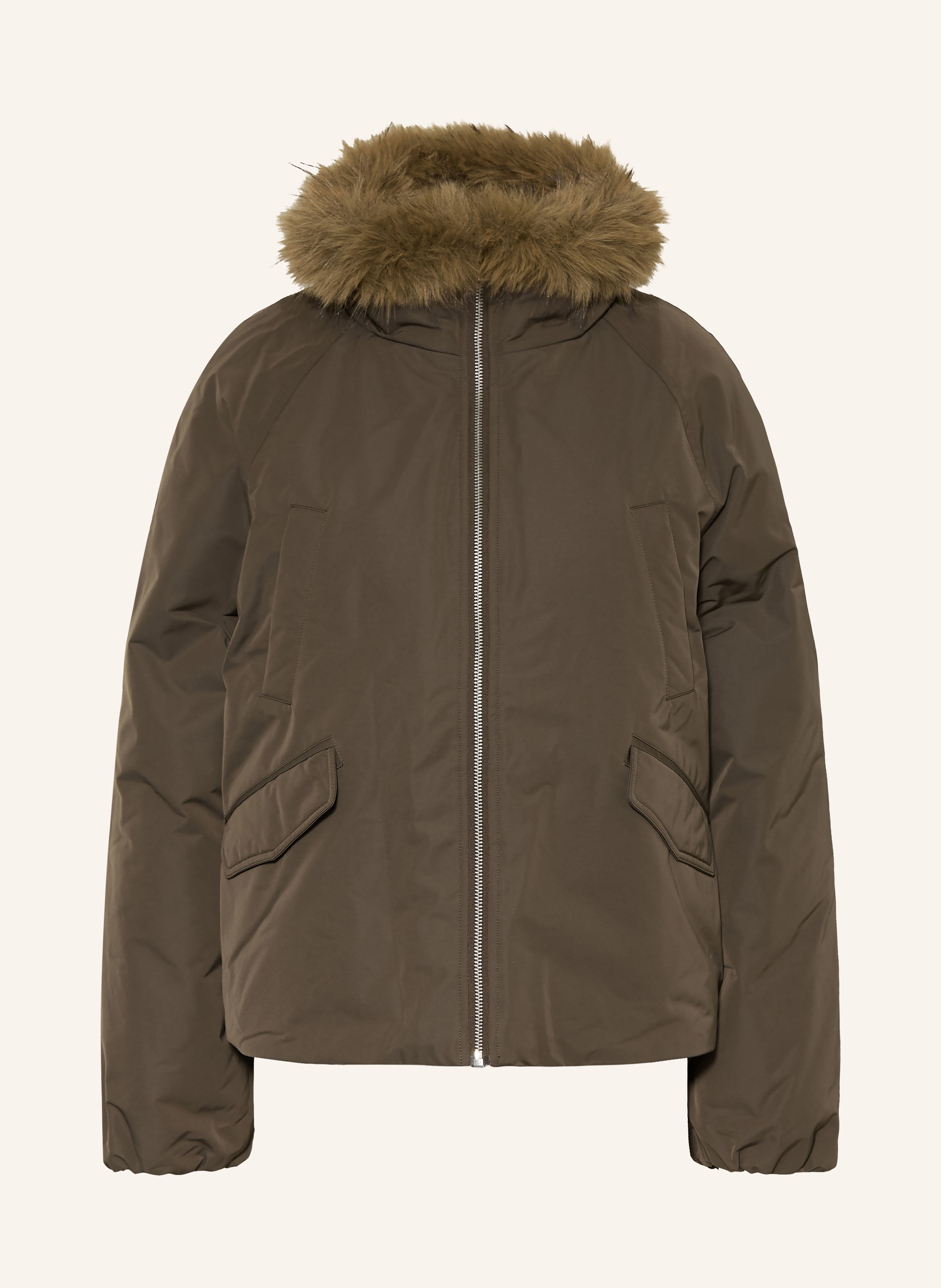 darling harbour Jacke mit Kunstfell