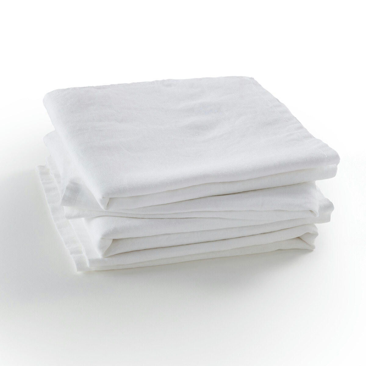 Lot de 4 serviettes de table en lin, Linette
