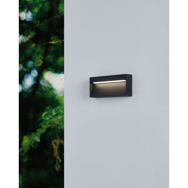 Applique extérieure LED Maruggio rectangulaire anthracite 4,8 W EGLO